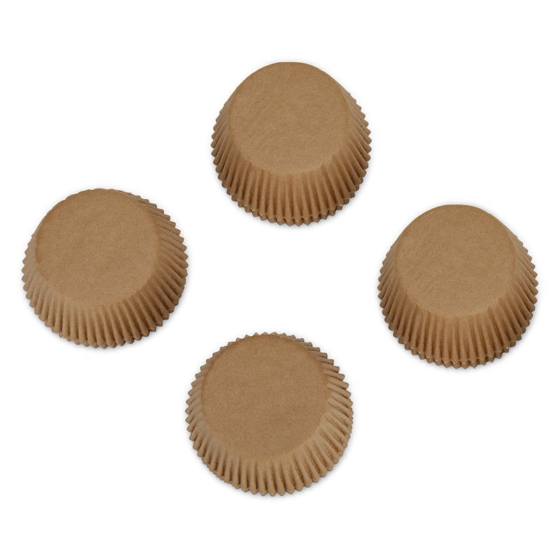 Gifbera Standard Gold Foil Cupcake Liners 200-Count for Muffins